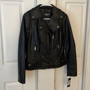 Guess Leather Jacket - New with tags